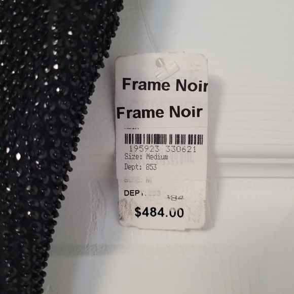 FRAME Beaded Crop Top - Picture 5 of 5